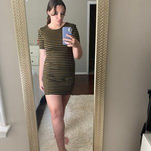 French Connection Stripped Dress Size 8